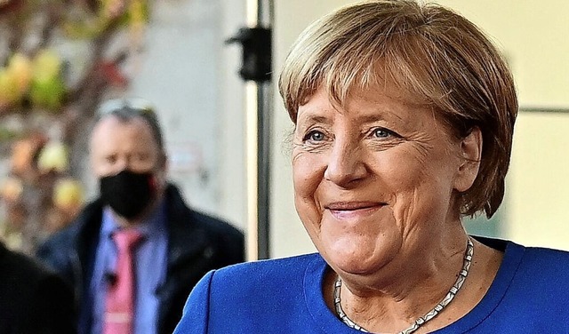 Bald im Ruhestand: Bundeskanzlerin Angela Merkel  | Foto: TOBIAS SCHWARZ (AFP)