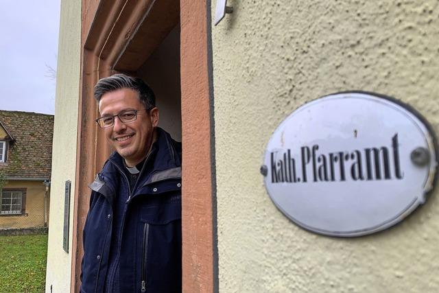 Seelsorger und Weichensteller: Martin Patz ist neuer Pfarrer in und um Heitersheim