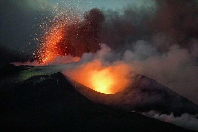 Seit zwei Monaten spuckt der Vulkan von La Palma Lava