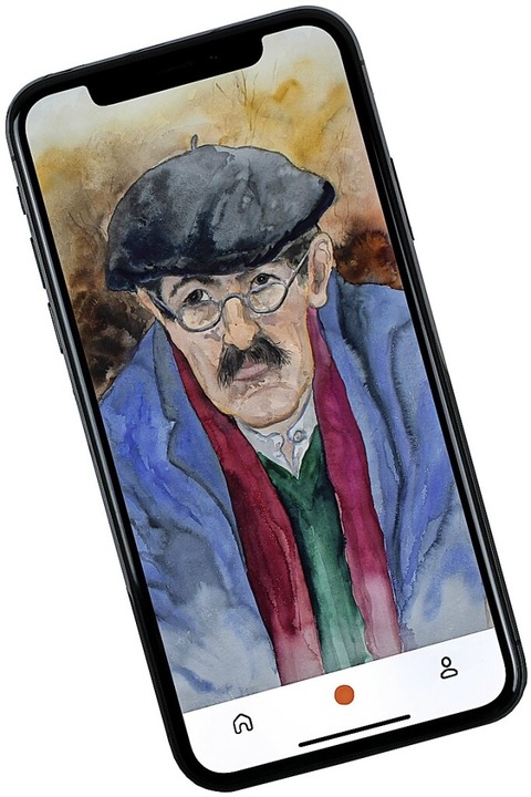 Erst wenige Wochen alt: die Gnter-Grass-App  | Foto: Franka Frey (Lübecker Museen)