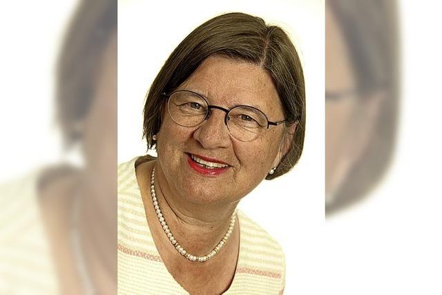 Gertrud Rapp ist die neue Vorsitzende für das Kuratorium der Akademie der Älteren Generation Freiburg
