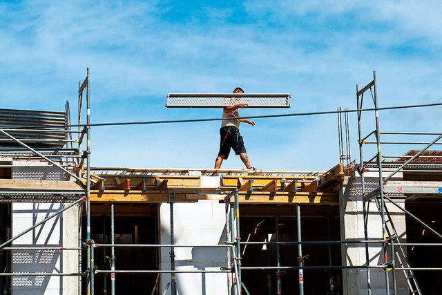 In Friesenheim gibt es einen Bauboom.  | Foto: Arno Burgi