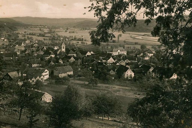 In seinem Vortrag konzentrierte sich R...arte aus dem Jahr 1939 abgebildet ist.  | Foto: Bildquelle: Stadtarchiv