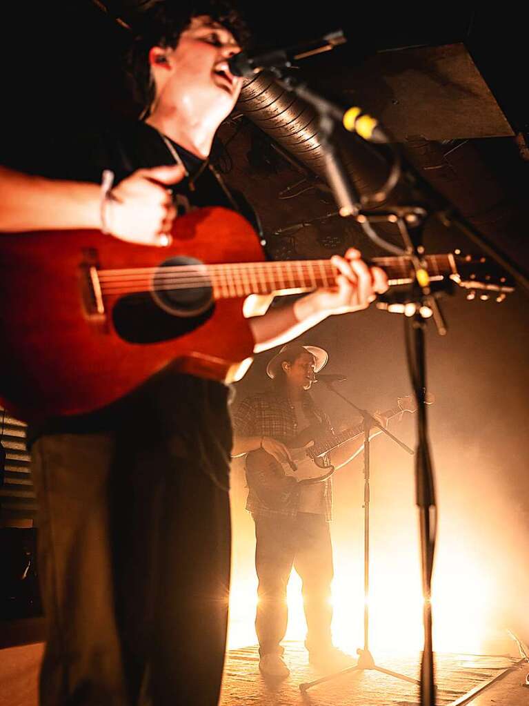 Die Folk-Pop-Band Provinz ist am Donnerstag im Jazzhaus aufgetreten.