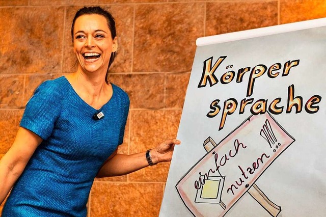 Expertin für nonverbale Kommunikation: Yvonne de Bark | Foto: Yvonne de Bark Expertin für nonverbale Kommunikation: Yvonne de Bark | Foto: Yvonne de Bark