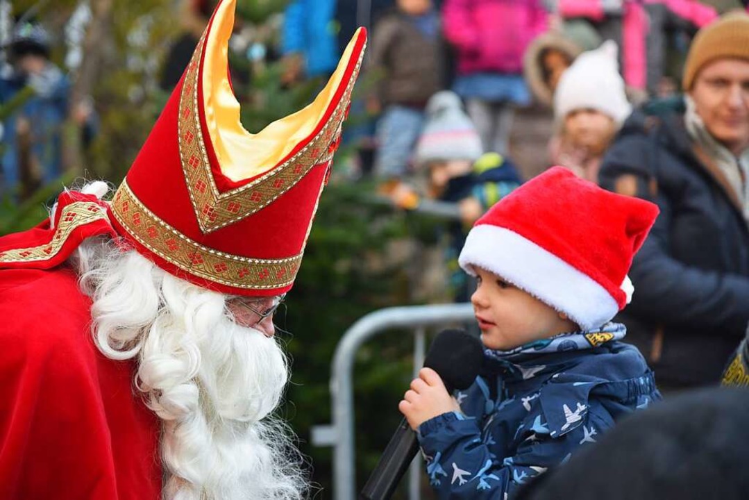 Der Nikolaus kommt in diesem Jahr nicht zum Weihnachtsmarkt nach Grenzach.   | Foto: Martin Eckert