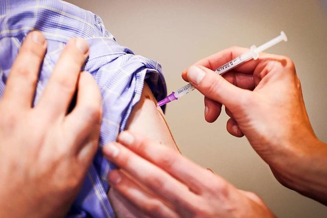 Binzen will  ein  Impfsttzpunkt werden  | Foto: Christian Charisius (dpa)