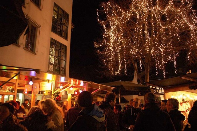 Der Weihnachtsmarkt in Gundelfingen wi...em Jahr nicht wie gewohnt stattfinden.  | Foto: Andrea Steinhart