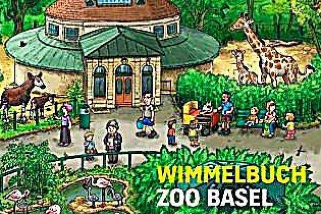Vom Zoo Basel gibt’s jetzt ein Wimmelbuch