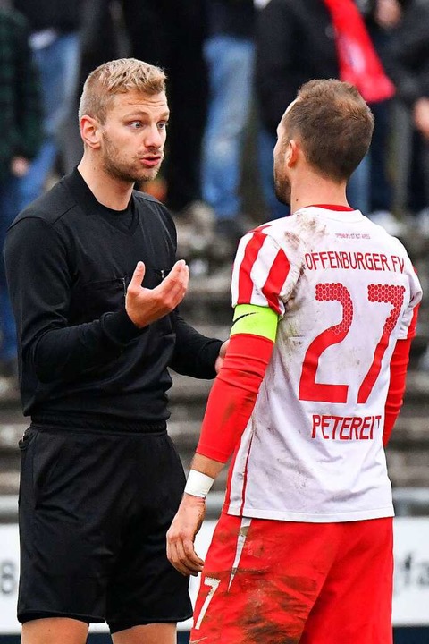 Emotional und umkämpft: Das Spitzenspi...Offenburger FV gegen den FC Denzlingen  | Foto: Wolfgang Kuenstle