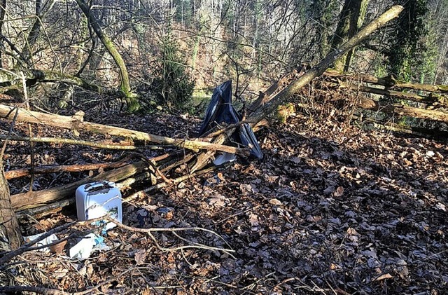 Mll im Wald  | Foto: Kreisforstamt Waldshut