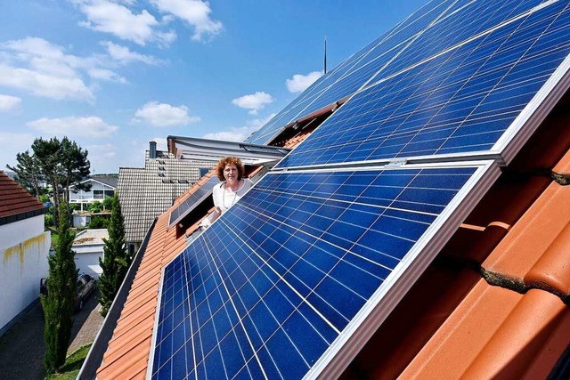 Auch um Solarstrom soll es im geplanten Brgerrat gehen.  | Foto: Thomas Kunz