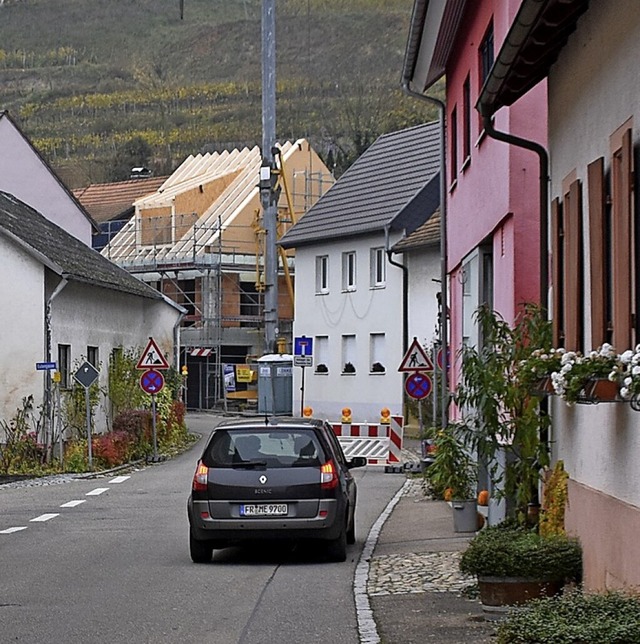 In der Schlobergstrae wnscht der Ortschaftsrat Tempo 30.  | Foto: Thomas Rhenisch