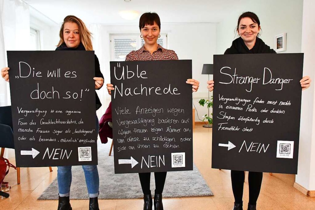 Elisa Müller (Autonomes  Frauenhaus), ...en zum Thema sexualisierte Gewalt vor.  | Foto: Barbara Ruda