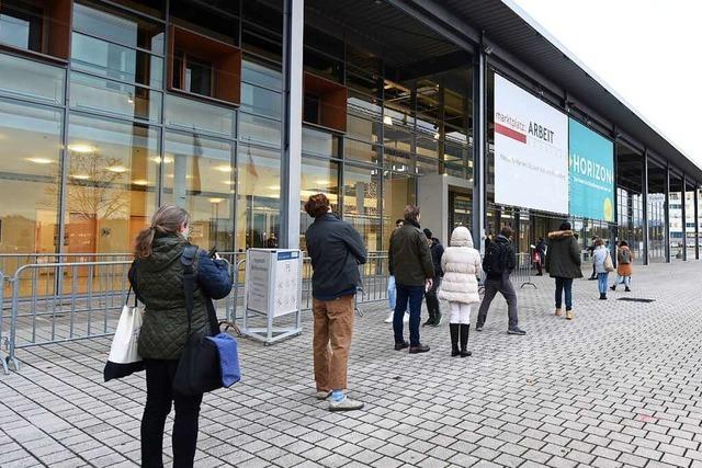 In Freiburg und Offenburg wird wieder in Messehallen gegen Corona geimpft