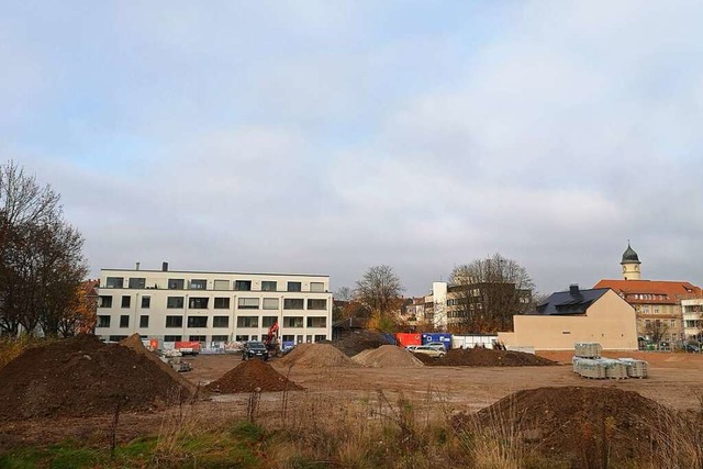 Der neue Wohnblock von der Moltkestra...en durch die Wilma Wohnen Sd BW GmbH.  | Foto: Ralf Burgmaier