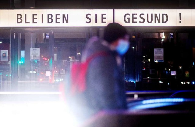 &#8222;Bleiben Sie gesund&#8220;: Dies..., gilt aber auch in Baden-Wrttemberg.  | Foto: Julian Stratenschulte (dpa)