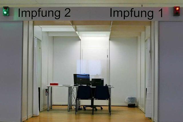 Das Impfzentrum in Müllheim wird reaktiviert