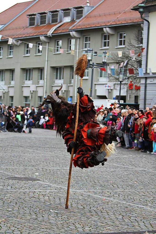 Einen Fasnachtsumzug wie zuletzt 2020 ... auch 2022 in Emmendingen nicht geben.  | Foto: Patrik Mller