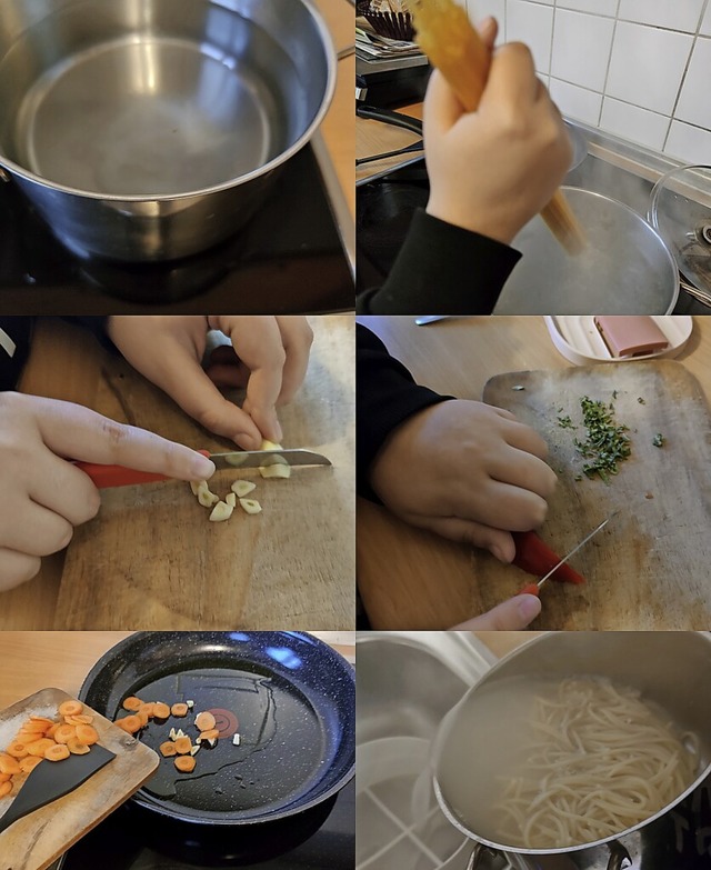 Eine Rezept-Anleitung in Fotos fr Spaghetti Aglio e Olio  | Foto: Semih Riza