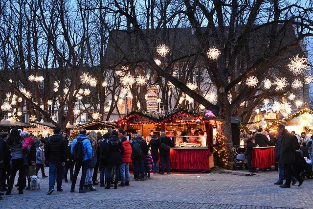 Nach der Corona-Pause gibt es vom 25. ...wieder einen Weihnachtsmarkt in Basel.  | Foto: Annette Mahro
