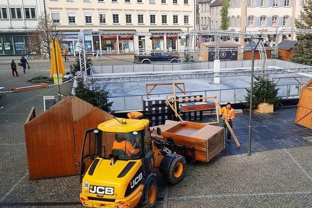 Weihnachtsmarkt in Emmendingen abgesagt – Eisbahn findet statt