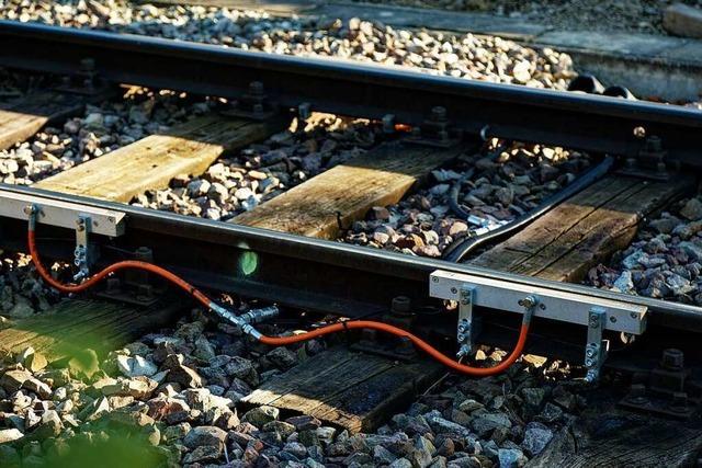 Schienenlärm auf der Kaiserstuhlbahn soll sich schon bald reduzieren