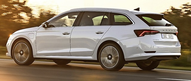 130 km/h schafft der E-Motor auch alleine.  | Foto: Skoda