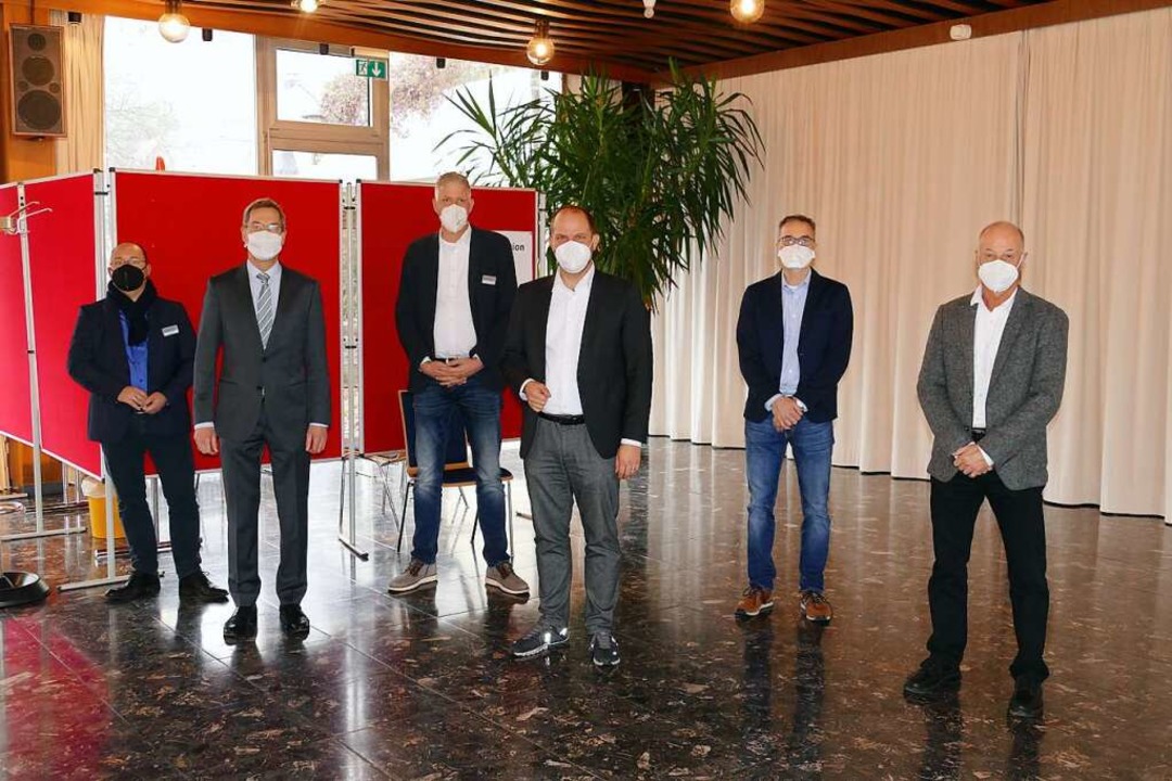 Stadt und Landkreis haben zusammengewi...mann, Hanno Hurth und Stefan Fliegner.  | Foto: Sylvia Sredniawa