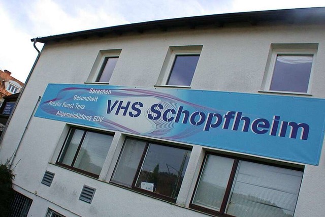 Die Volkshochschulen Schopfheim und Oberes Wiesental wollen fusionieren.  | Foto: Andr Hnig