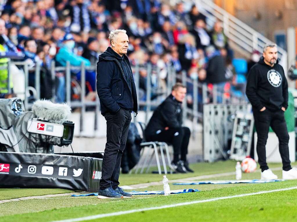 Der SC Freiburg spielte am Samstag gegen den VfL Bochum.