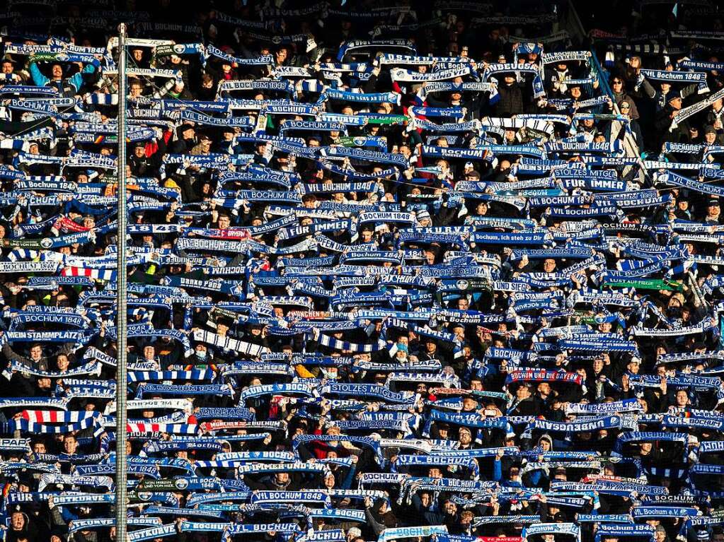 Der SC Freiburg spielte am Samstag gegen den VfL Bochum.