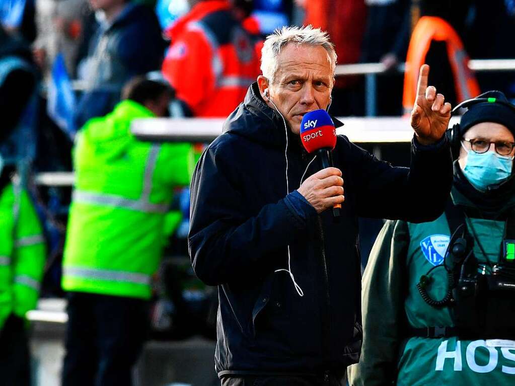 Der SC Freiburg spielte am Samstag gegen den VfL Bochum.