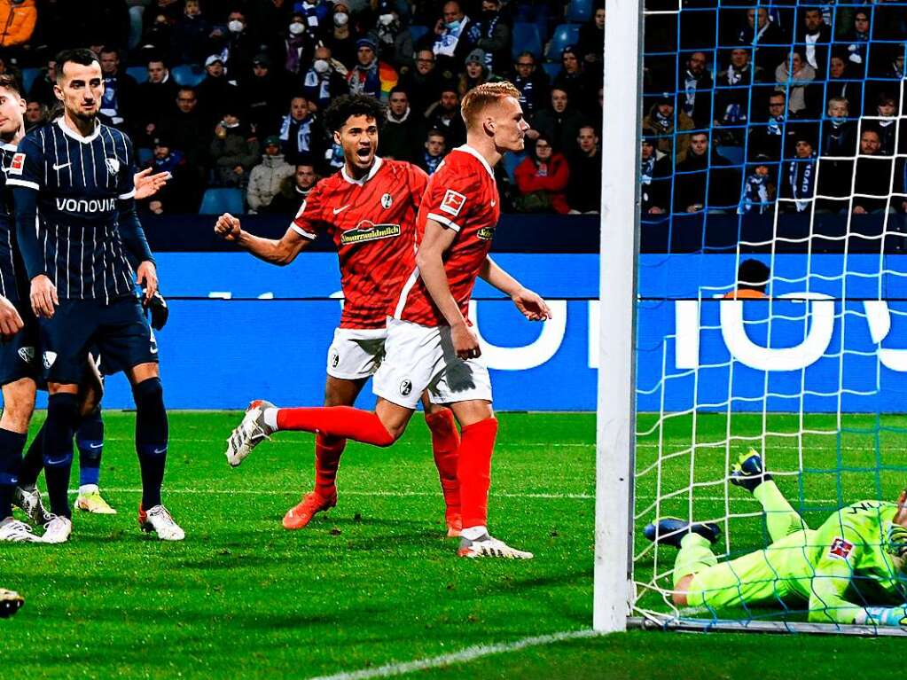 Der SC Freiburg spielte am Samstag gegen den VfL Bochum.