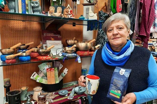 Seit 40 Jahren betreut Regina Keßner den Weltladen in Rheinfelden