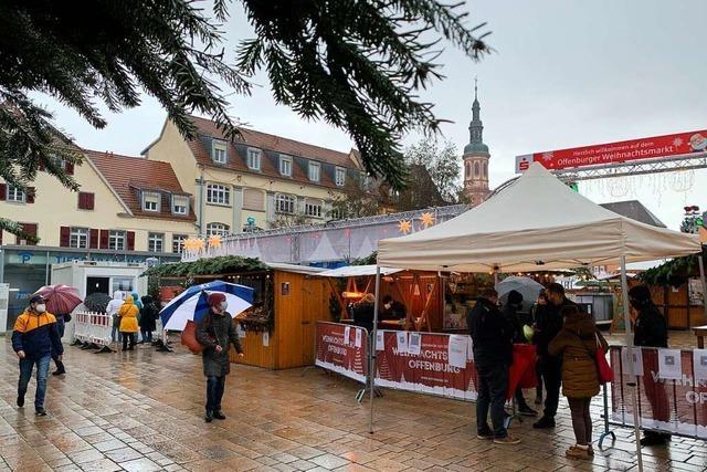 Offenburger Weihnachtsmarkt öffnet künftig erst um 16 Uhr