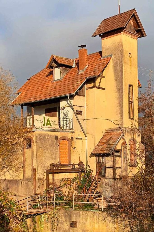 Der Tower des alten Wasserkraftwerks in Gengenbach  | Foto: Franz Schmider