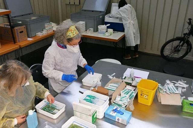 Kreis-Impfstützpunkt Offenburg: Jede dritte Impfung in der ersten Woche war eine Erstimpfung