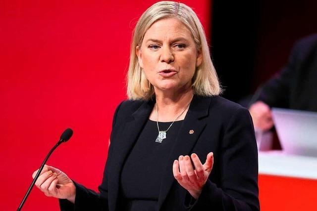 Magdalena Andersson erneut zu Schwedens Ministerpräsidentin gewählt