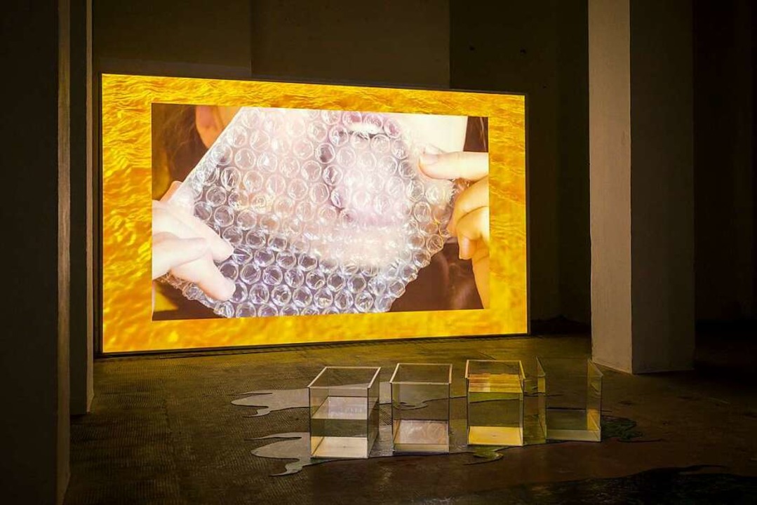 Hae Young Ji, Data Lake, 2019, im E-Werk  | Foto: Marc Doradzillo