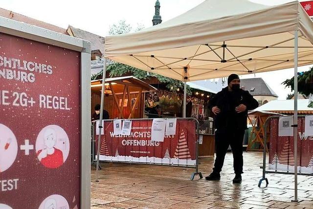 Stadt und Betreiber stellen sich auf Schlieung des Offenburger Weihnachtsmarktes ein