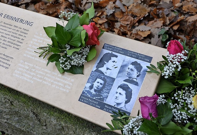 Gedenktafel fr ermordete Widerstandskmpferinnen.  | Foto: bz