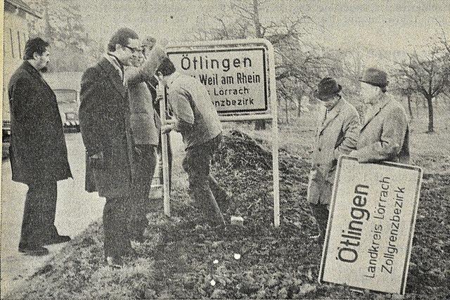 Vor 50 Jahren wurde Ötlingen zu Weil am Rhein eingemeindet