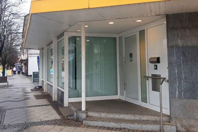 Die Rheinfelder Filiale der Commerzbank ist geschlossen
