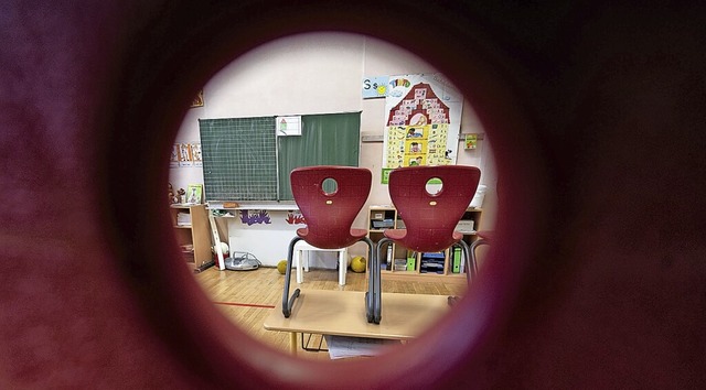 Blick in die Zukunft: Investiert wird in den Ausbau der Schulen.  | Foto: Marijan Murat (dpa)