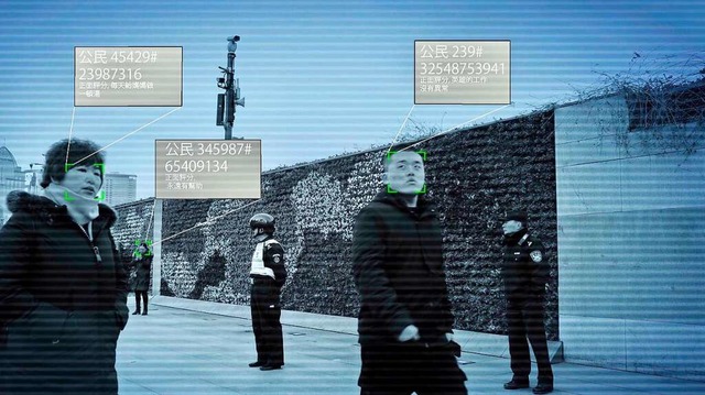 Gesichtserkennung und totale berwachung in China.  | Foto: olaf kraehn via www.imago-images.de