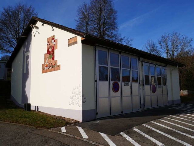 Das Feuerwehrgertehaus in Oberhof entspricht nicht mehr den Vorschriften.  | Foto: Michael Gottstein