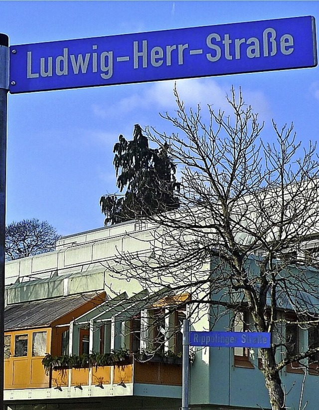 Die Ludwig-Herr-Strae verluft parallel zur Bundesstrae 34.  | Foto: Richard Kaiser