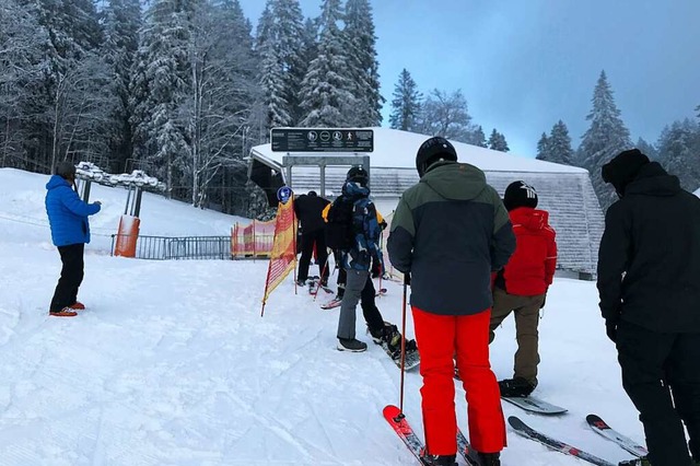 Die Skisaison auf dem Feldberg ist heute gestartet.  | Foto: Annika Vogelbacher