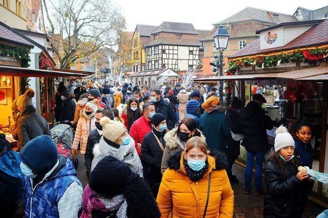 Weihnachtsmärkte im Elsass locken zahlreiche Deutsche an – trotz hoher Infektionszahlen